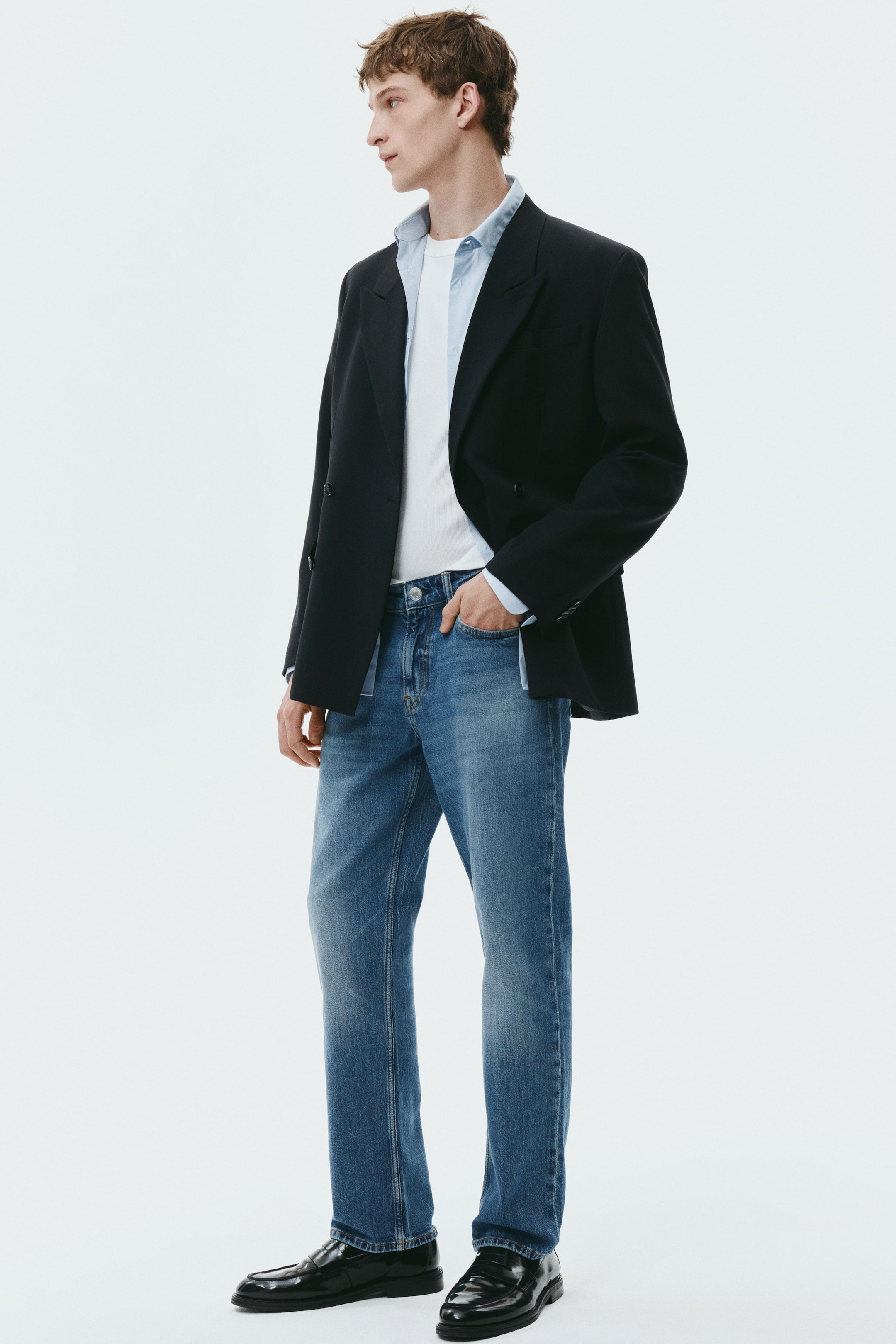 Pink Slim Fit Button-Down Shirt