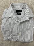 Stripped Oxford slim fit shirt
