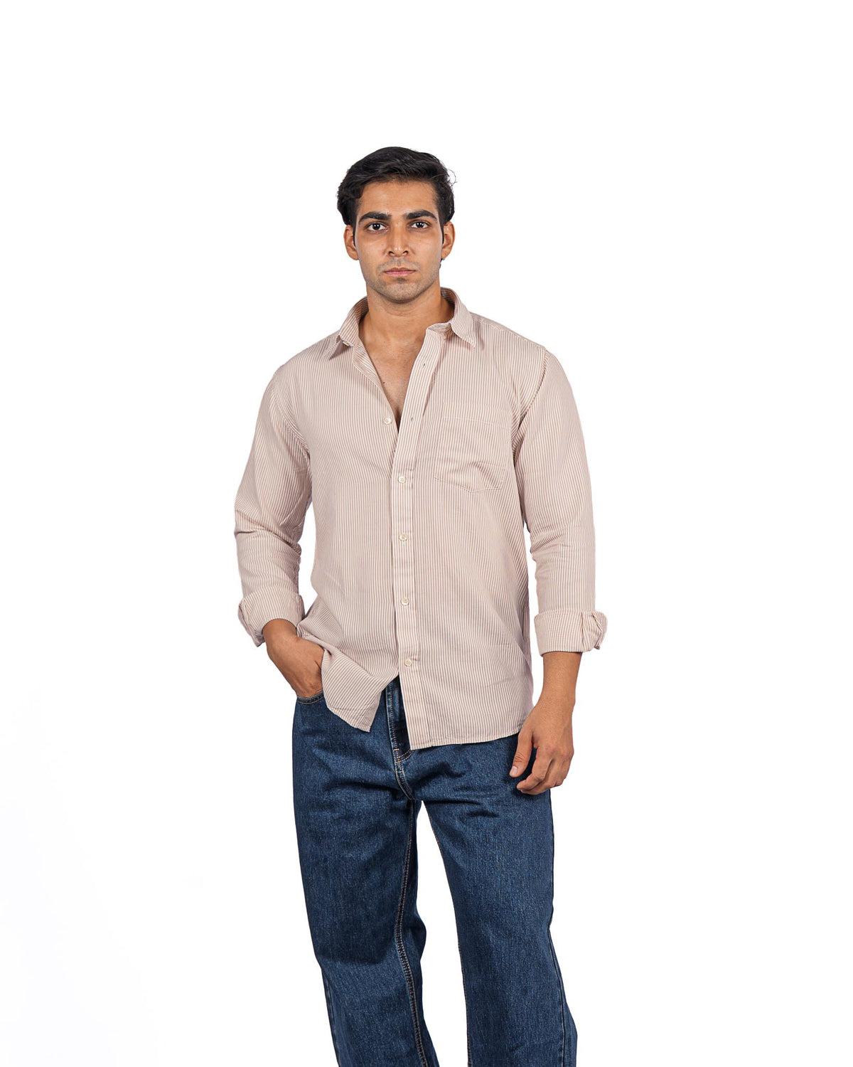 Cotton Stripes Shirt