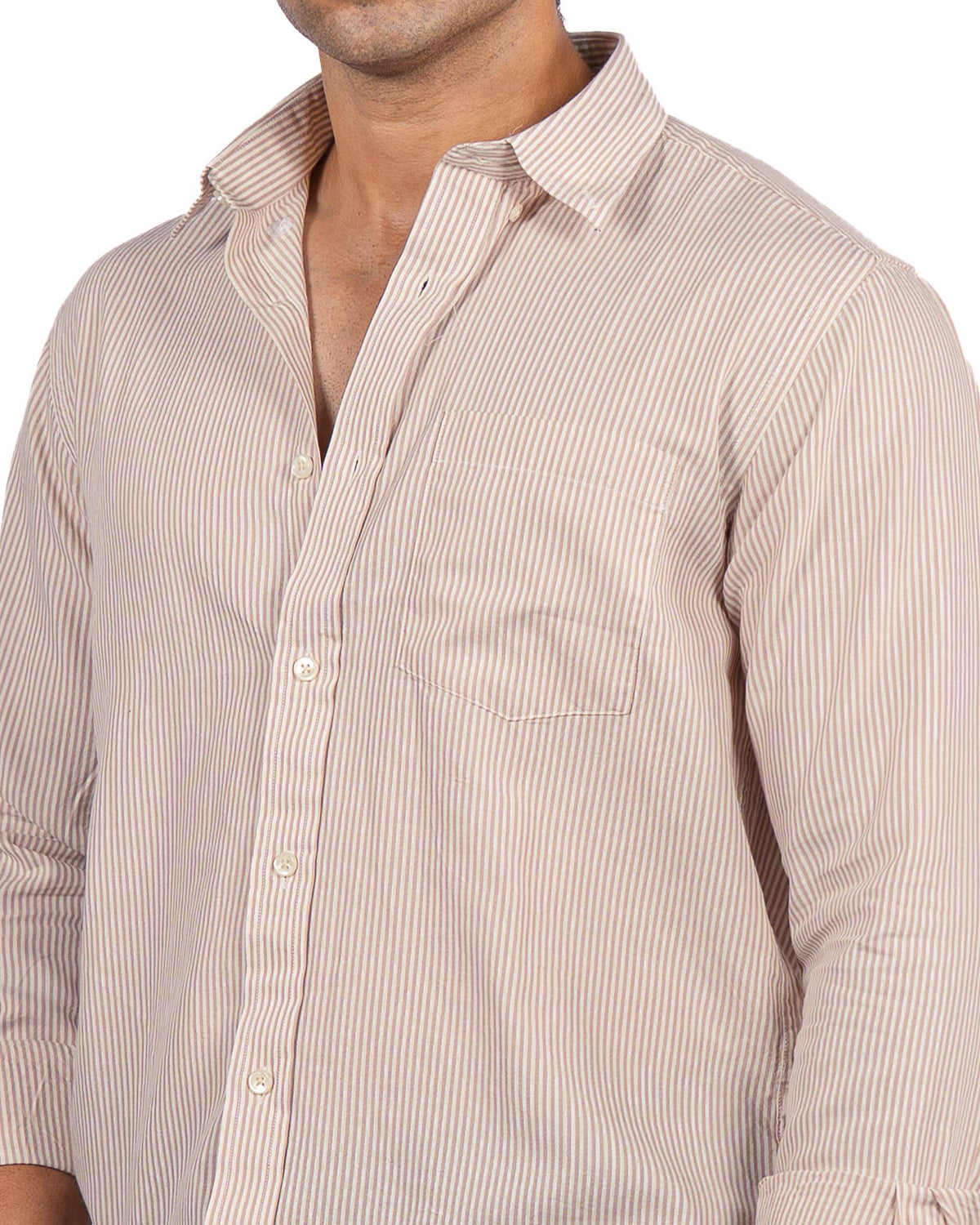 Cotton Stripes Shirt