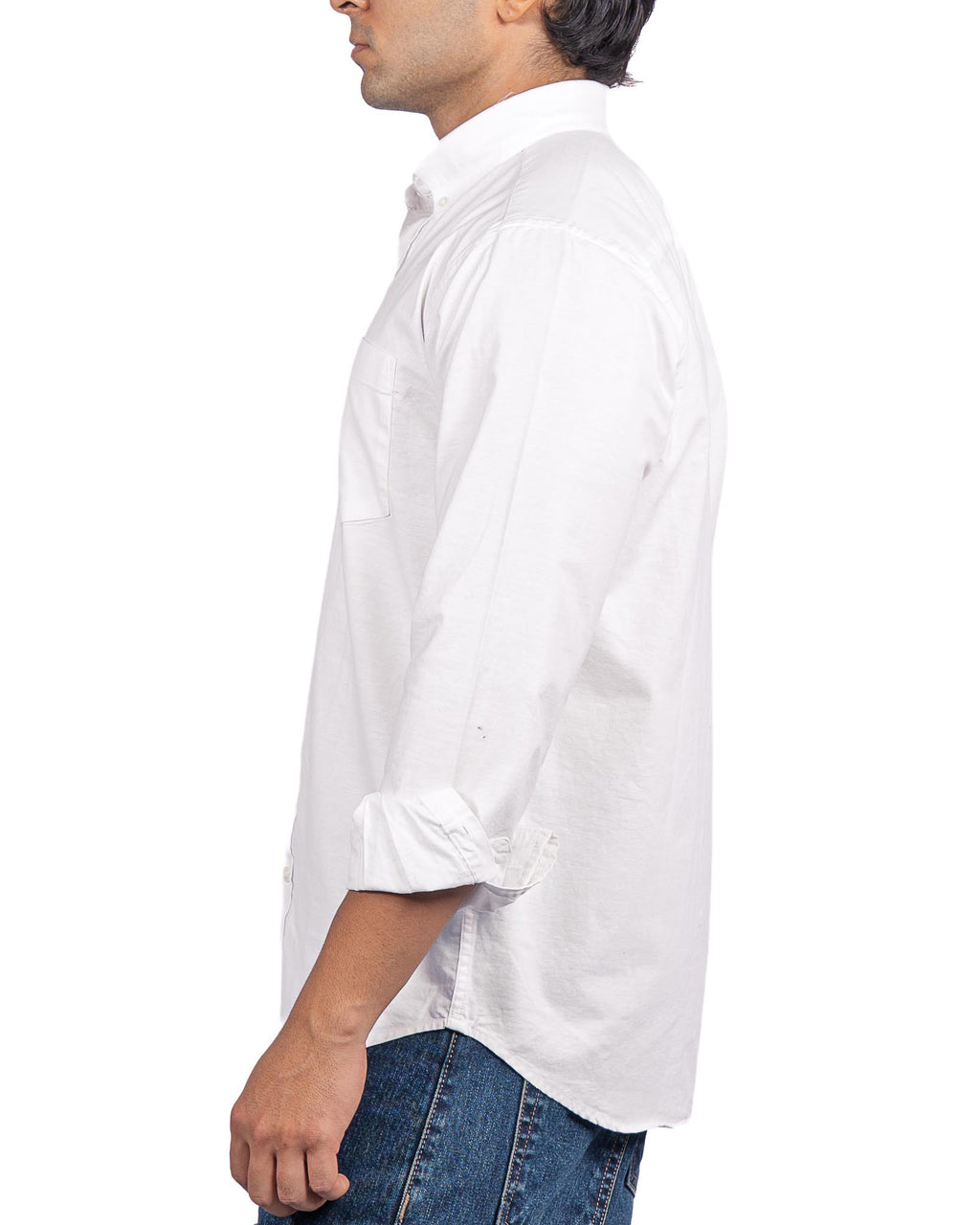Oxford  Plain Shirt - White
