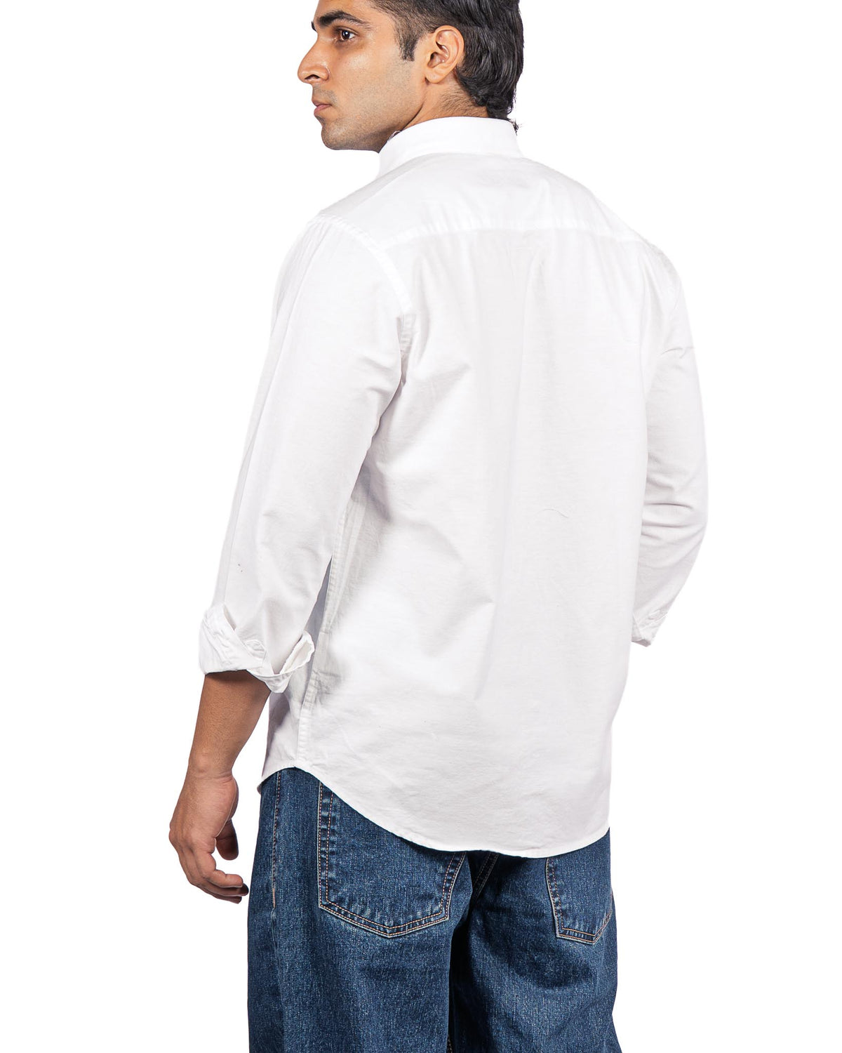 Oxford  Plain Shirt - White