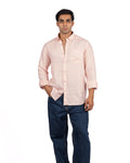 Linen Blend Shirt - Peach
