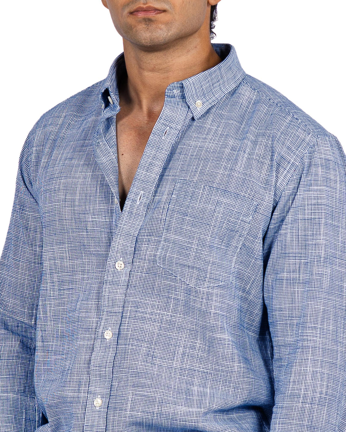 Cotton Shirt - Blue