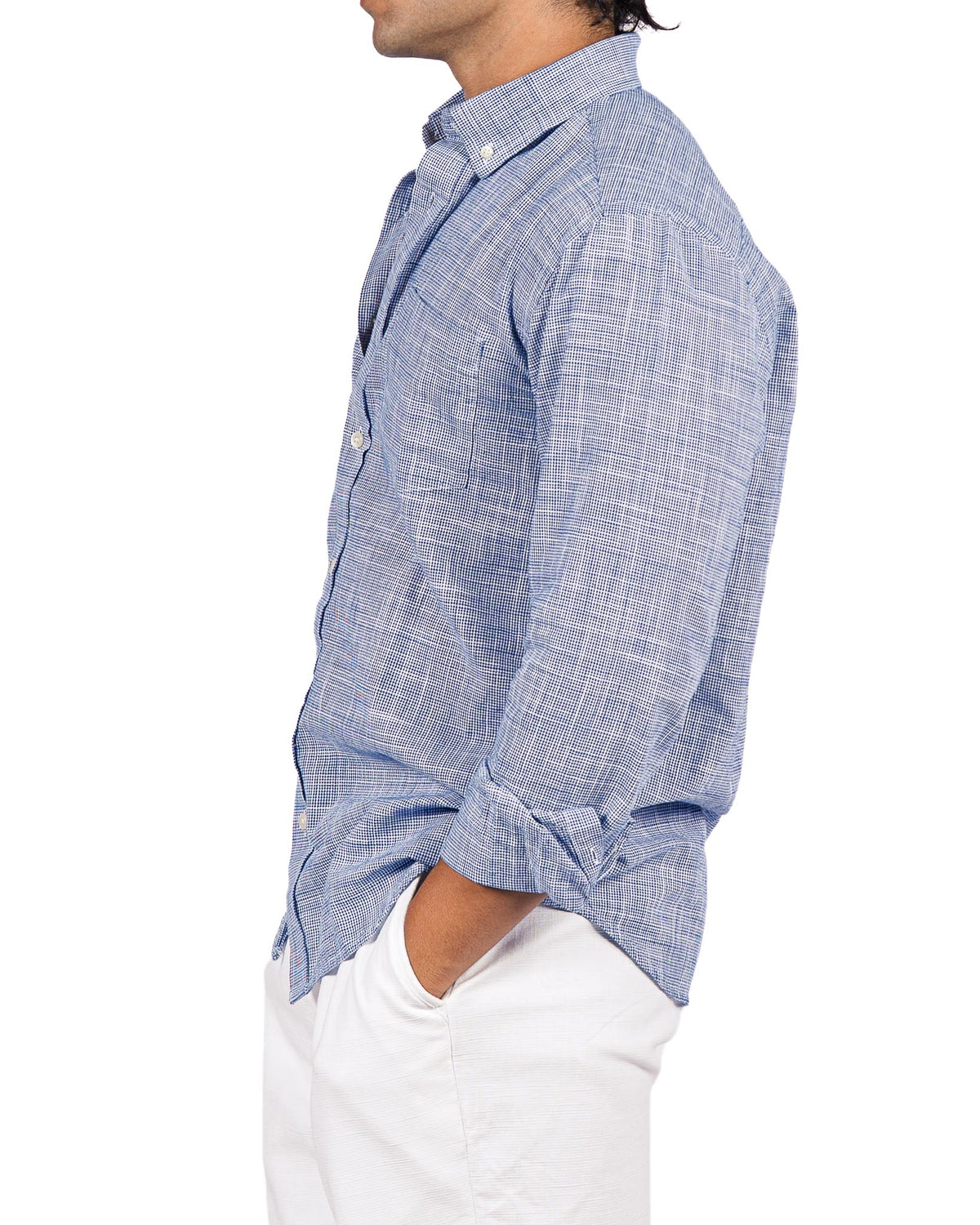 Cotton Shirt - Blue