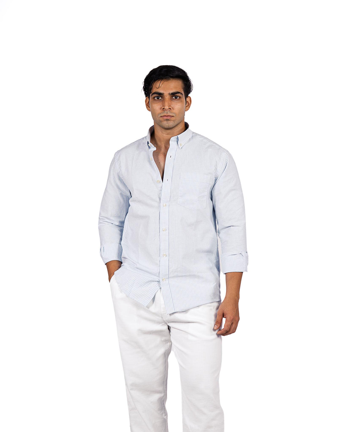 Cotton Striped  Shirt
